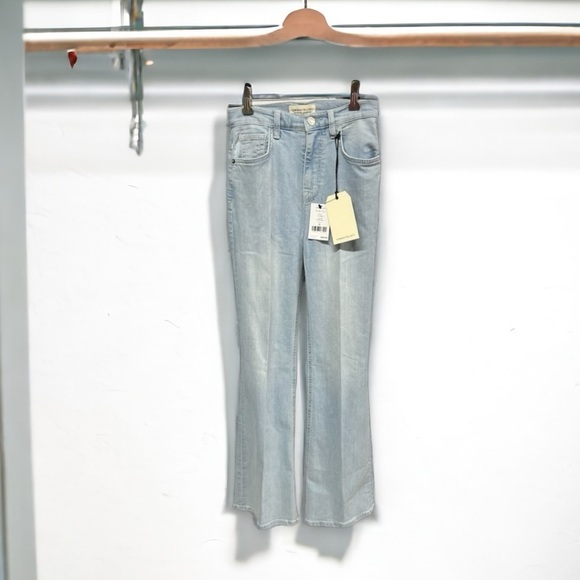 🌻NEW w/tag Current Elliott "The Side Street" Curulean Jeans Size 24 - Picture 3 of 10